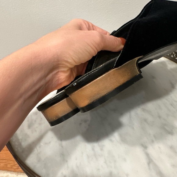 Chinese Laundry Laguna velvet slides - Picture 5 of 9